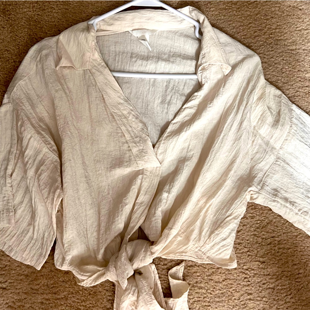 H&M textured top